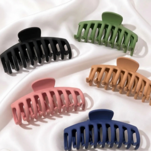 Matte Large Hair Claw Clips